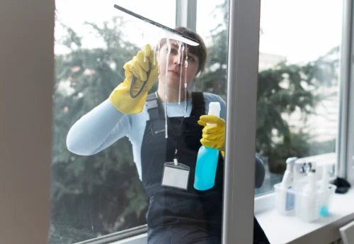 Nettoyage de vitres intérieures et extérieures à Muro